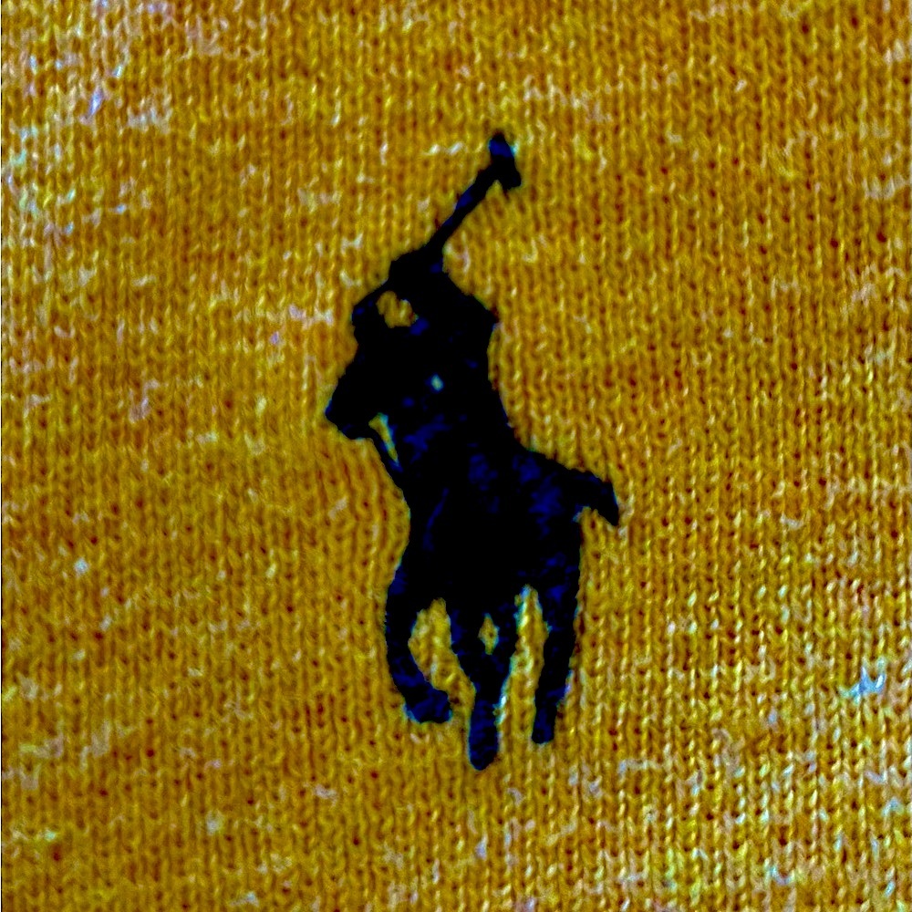 Polo by Ralph Lauren Yellow V-Neck Sweater, Mens Medium   NEW WITH TAG - Picture 8 of 8